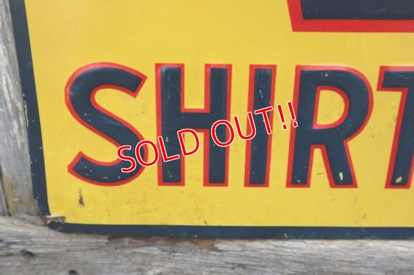 画像4: dp-250319-25 Lee 1940's-1950's SHIRT AND PANTS Advertising Metal Sign