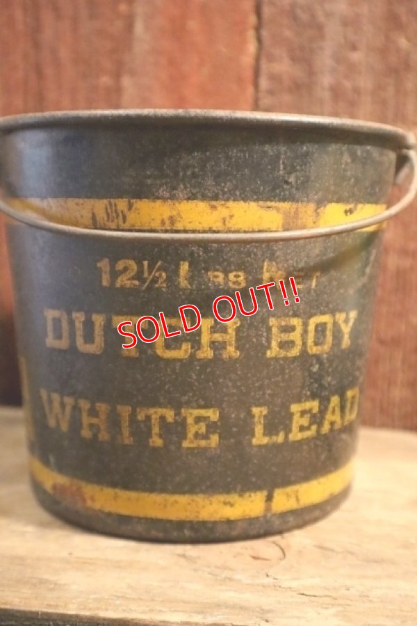 画像3: dp-250401-08 NATIONAL LEAD COMPANY / DUTCH BOY 1950's-1960's WHITE LEAD BUCKET