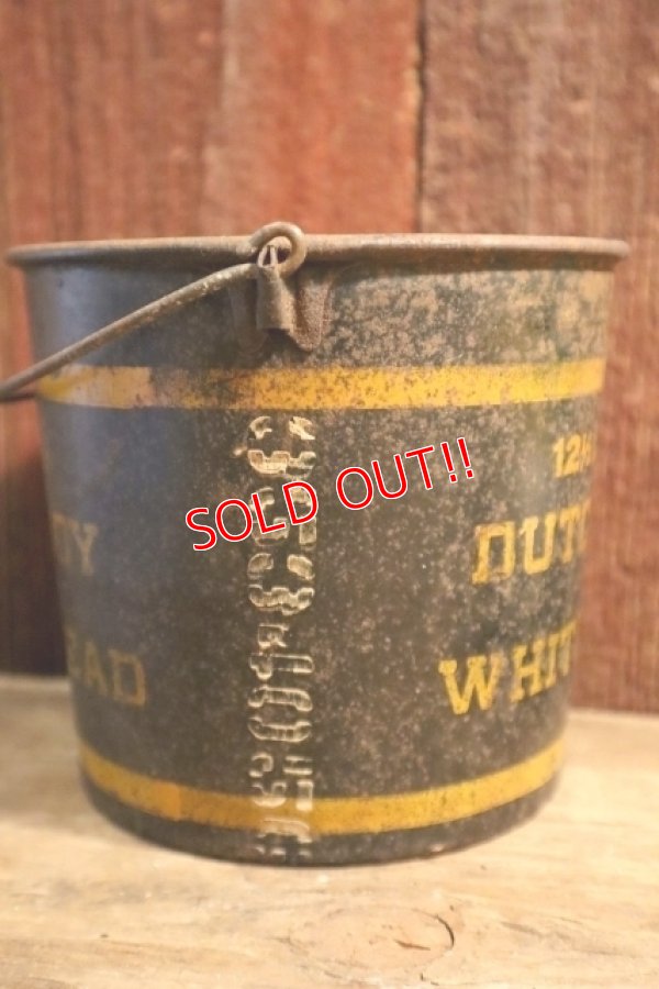 画像4: dp-250401-08 NATIONAL LEAD COMPANY / DUTCH BOY 1950's-1960's WHITE LEAD BUCKET