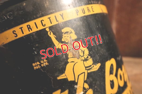 画像7: dp-250404-06 NATIONAL LEAD COMPANY / DUTCH BOY 1950's-1960's SOFT PASTE WHITE LEAD 50 LBS. NET BUCKET