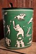 画像1: dp-250404-09 WEIBRO CORP 1970's Sports Themed Metal Trash Can  (1)