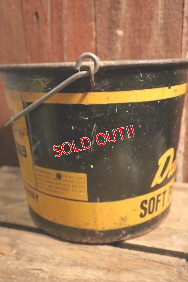 画像4: dp-250404-06 NATIONAL LEAD COMPANY / DUTCH BOY 1950's-1960's SOFT PASTE WHITE LEAD 50 LBS. NET BUCKET
