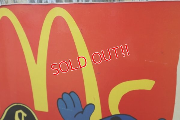 画像9: ct-250411-01 McDonald's Mc KIDS 1987 Characters Sign