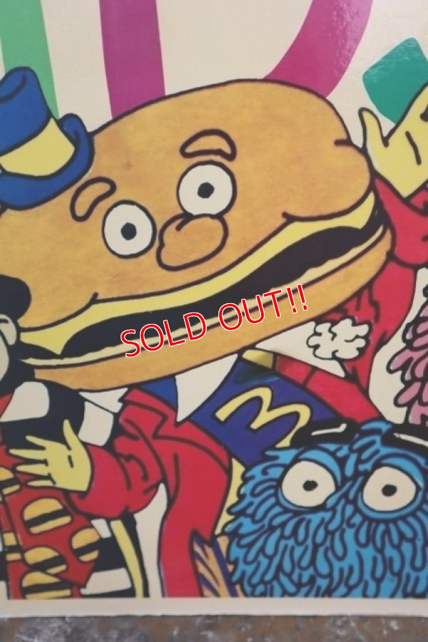 画像6: ct-250411-01 McDonald's Mc KIDS 1987 Characters Sign