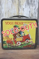 ct-250404-35 YOGI BEAT AND FRIENDS 1963 ALADDIN Metal Lunch Box