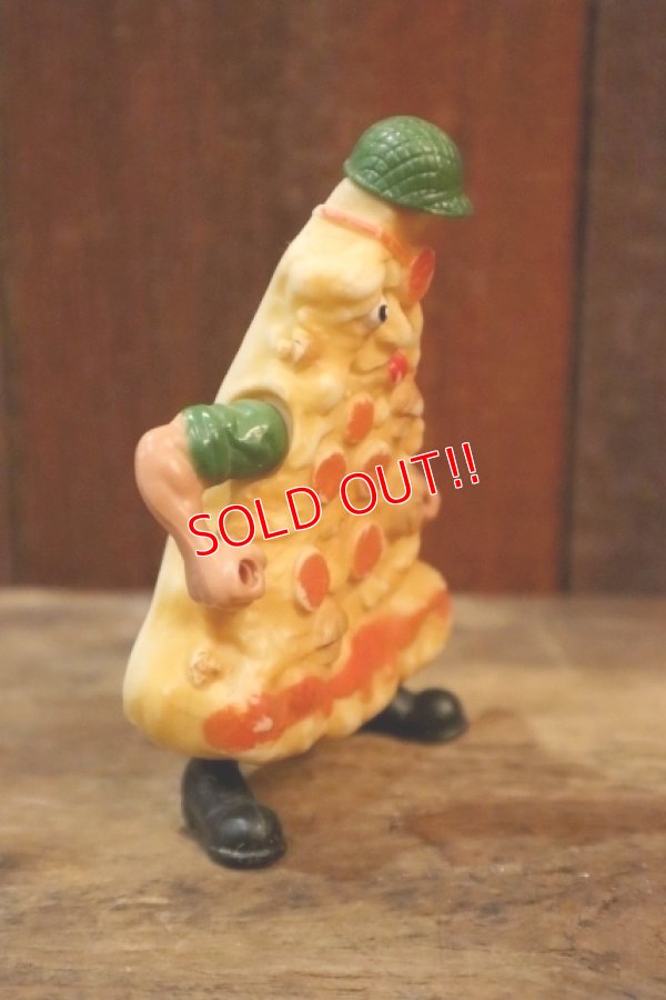 画像3: ct-250319-43 MATTEL 1988 FOOD FIGHTERS "PRIVATE PIZZA" Action Figure 