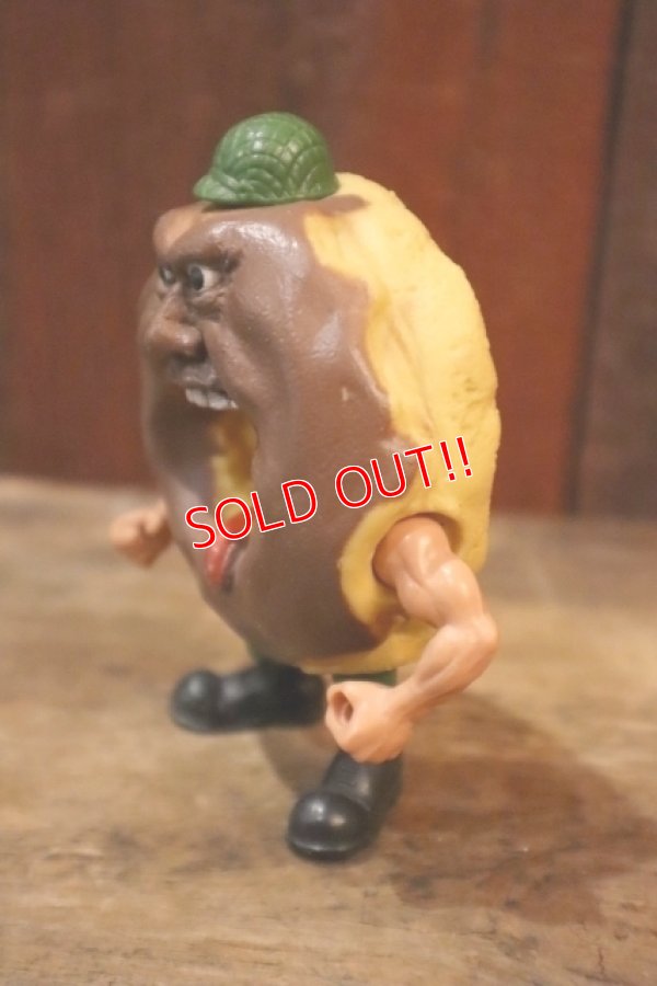 画像3: ct-250319-43 MATTEL 1988 FOOD FIGHTERS "MAJOR MUNCH" Action Figure