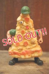 ct-250319-43 MATTEL 1988 FOOD FIGHTERS "PRIVATE PIZZA" Action Figure 