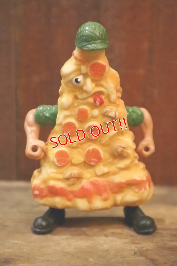 画像1: ct-250319-43 MATTEL 1988 FOOD FIGHTERS "PRIVATE PIZZA" Action Figure 
