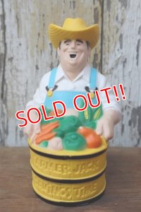 ct-250405-12 Farmer Jack / 1980's Advertising Coin Bank