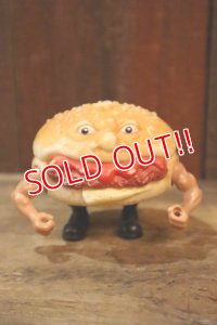 ct-250319-40 MATTEL 1988 FOOD FIGHTERS "BURGERDIER GENERAL" Action Figure 