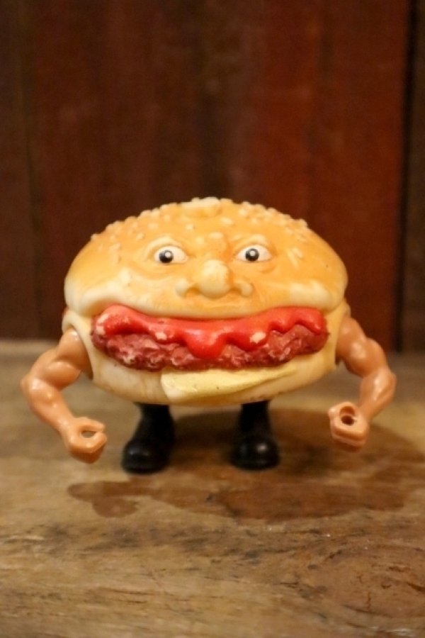 画像1: ct-250319-40 MATTEL 1988 FOOD FIGHTERS "BURGERDIER GENERAL" Action Figure 