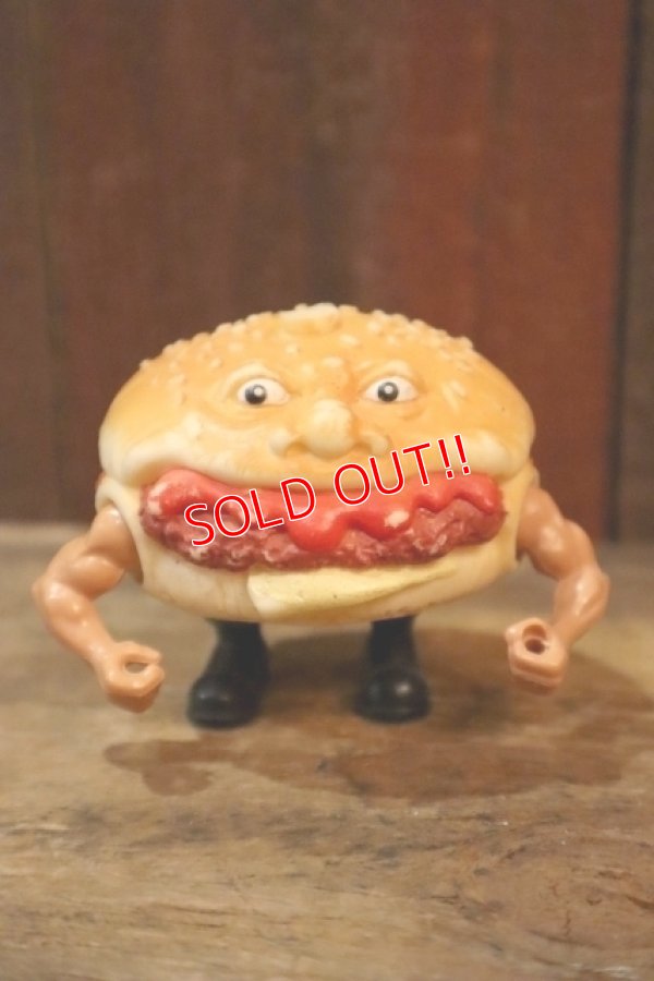 画像1: ct-250319-40 MATTEL 1988 FOOD FIGHTERS "BURGERDIER GENERAL" Action Figure 