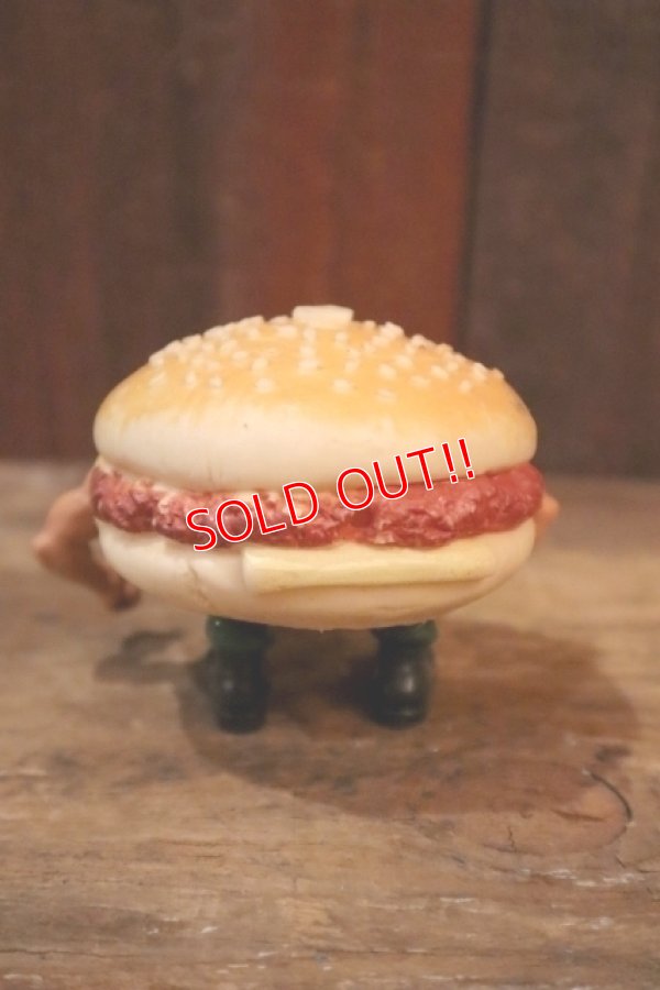 画像6: ct-250319-40 MATTEL 1988 FOOD FIGHTERS "BURGERDIER GENERAL" Action Figure