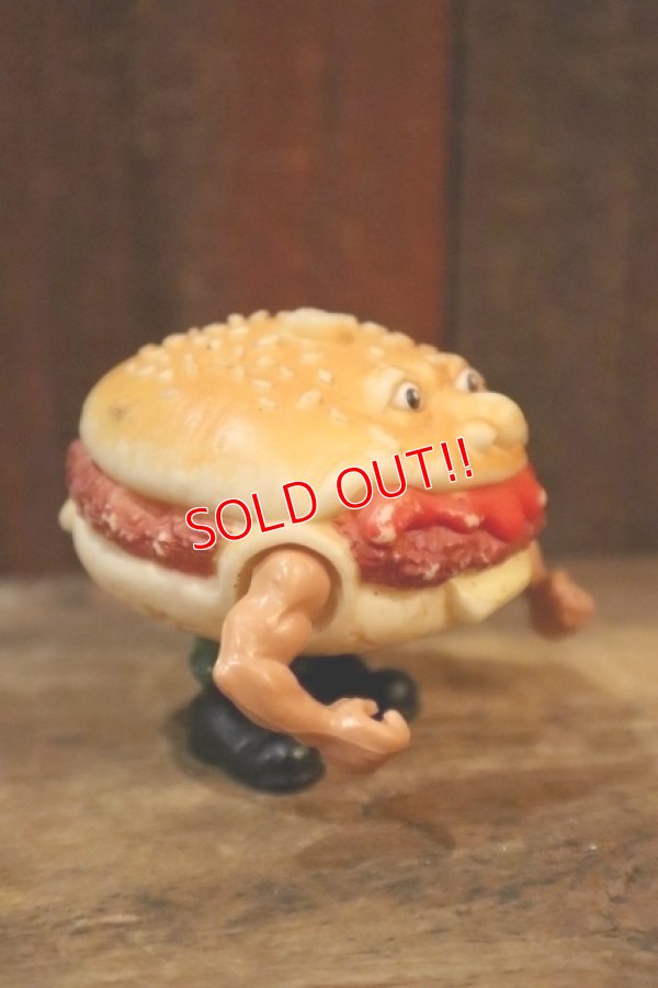 画像3: ct-250319-40 MATTEL 1988 FOOD FIGHTERS "BURGERDIER GENERAL" Action Figure
