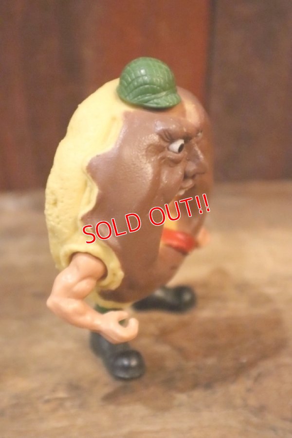 画像4: ct-250319-43 MATTEL 1988 FOOD FIGHTERS "MAJOR MUNCH" Action Figure