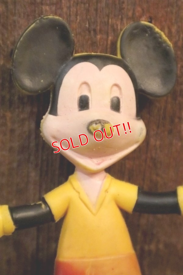 画像2: ct-250320-37 Mickey Mouse / Lakeside Industries 1960's Bendable Figure