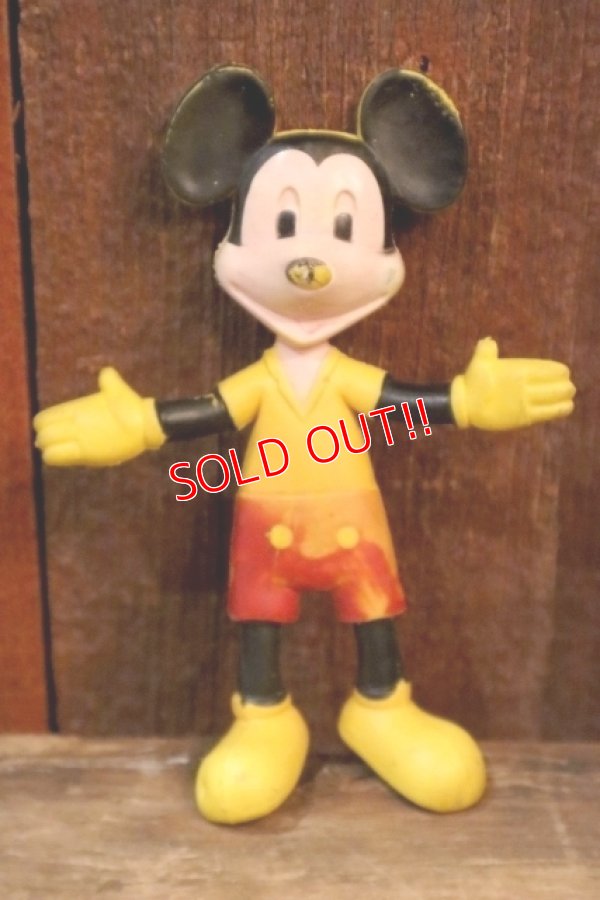 画像1: ct-250320-37 Mickey Mouse / Lakeside Industries 1960's Bendable Figure