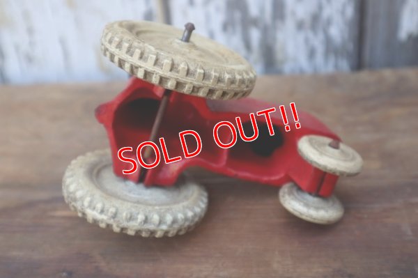 画像8: ct-250404-09 Mickey Mouse / SUN RUBBER 1940's Mickey's Tractor