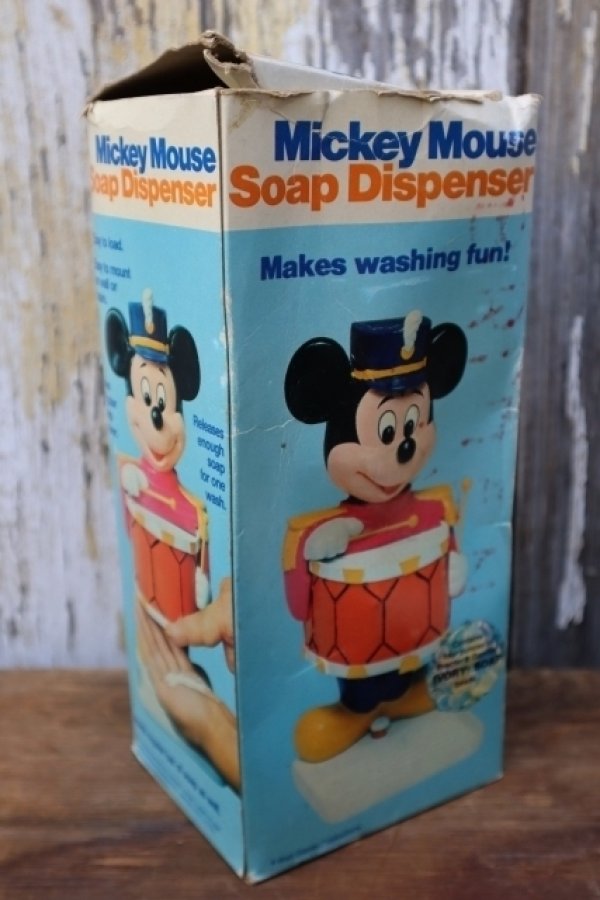 画像11: ct-250404-32 Mickey Mouse / Enco Industries 1970's Soap Dispenser