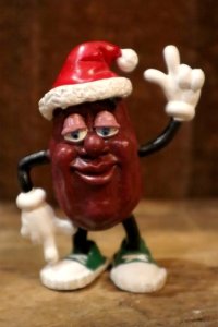 ct-250404-14 The California Raisins / 1988 PVC Figure "Santa Hat"