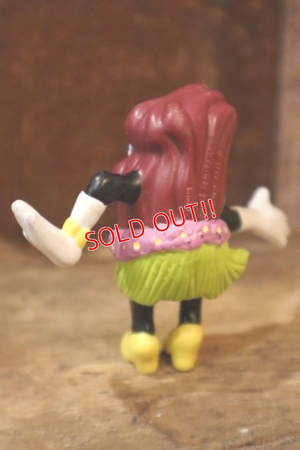 画像3: ct-250404-14 The California Raisins / 1989 PVC Figure "Girl With Grass Skirt"