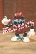 ct-250404-14 The California Raisins / 1988 PVC Figure "Turquoise Sunglasses"