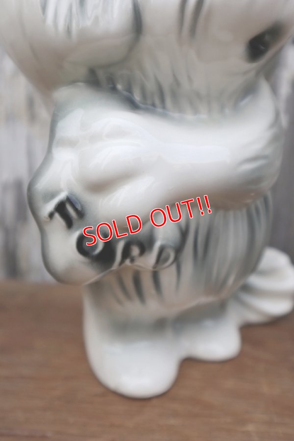 画像2: ct-250401-02 FORD / 1950's-1960's Shaggy Dog Ceramic Coin Bank