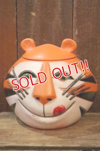 ct-250319-48 Kellogg's / Tony the Tiger 1960's Plastic Cookie jar