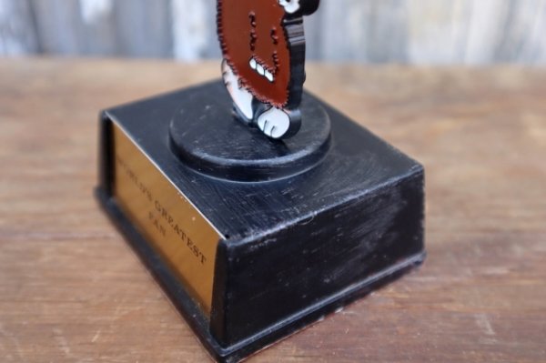 画像4: ct-250404-11 Snoopy / AVIVA 1970's Trophy "WORLD'S GREATEST FAN"