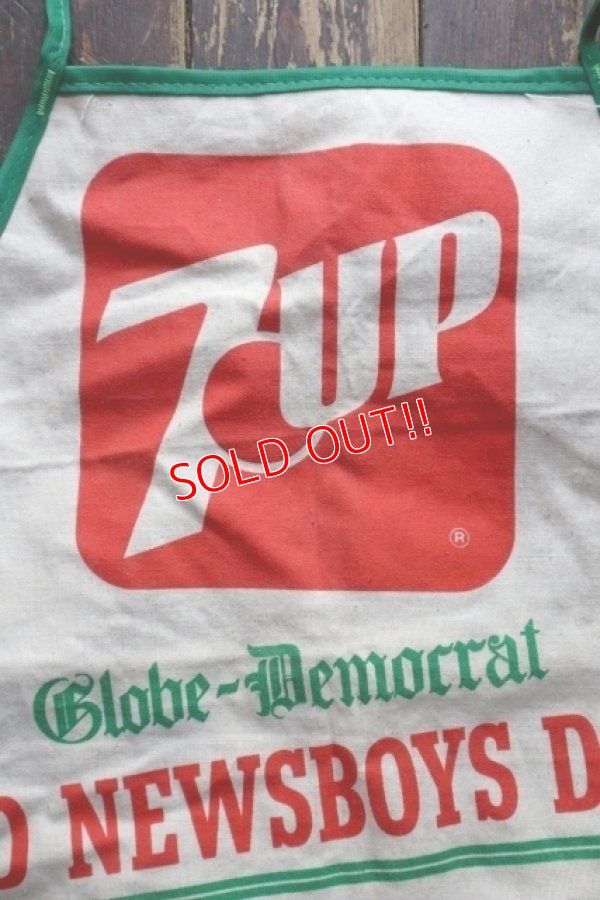 画像2: dp-250404-11 7 Up / Globe-Democrat OLD NEWSBOYS DAY 1980's Apron