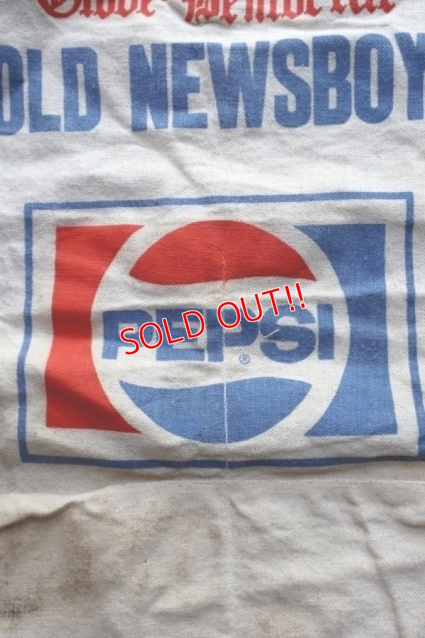 画像2: dp-250404-12 PEPSI / Globe-Democrat OLD NEWSBOY 1970's-1980's Apron