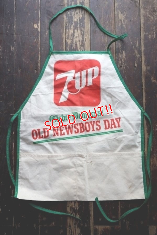 画像1: dp-250404-11 7 Up / Globe-Democrat OLD NEWSBOYS DAY 1980's Apron