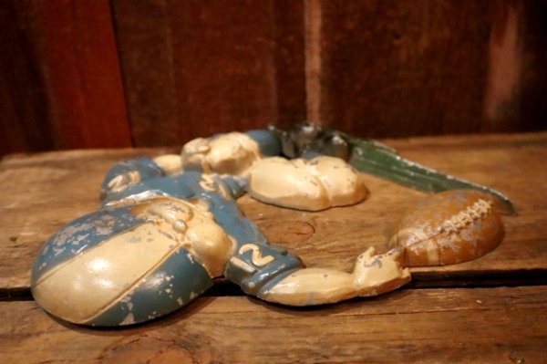 画像4: ct-250404-40 HOMCO 1976 Football Player Wall Deco (B)