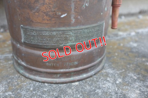 画像4: dp-250401-12 GENERAL QUICK AID 1940's-1950's Metal Fire Extinguisher