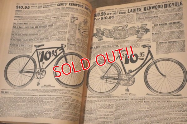 画像4: dp-250404-04 THE SEARS, ROEBUCK / 1902 EDITION Catalogue (1969年製)