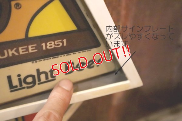 画像14: dp-250205-33 Blatz Beer 1970's Bar Display Lighted Sign