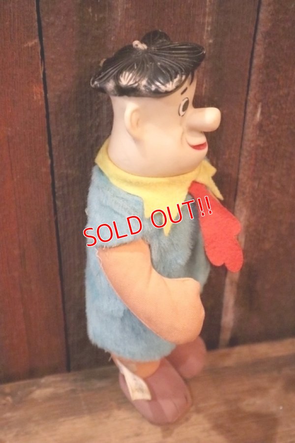 画像5: ct-250404-33 Fred Flintsotne / Knickerbocker 1960's Rubber Face Doll
