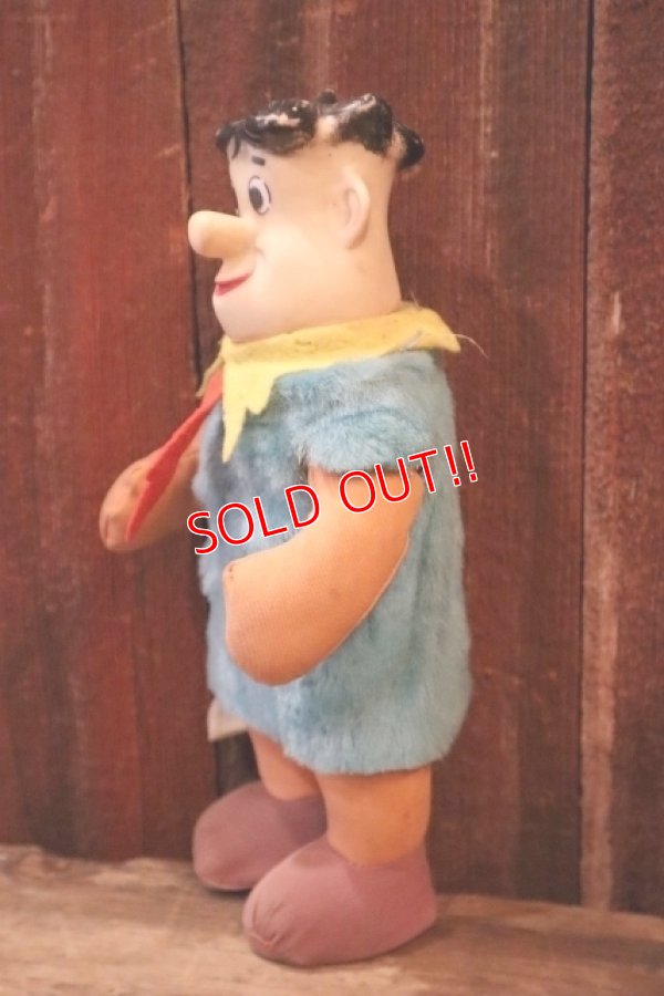 画像4: ct-250404-33 Fred Flintsotne / Knickerbocker 1960's Rubber Face Doll