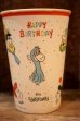 画像3: ct-250404-22 The Flintstones 1960's "HAPPY BIRTHDAY" Wax Cup