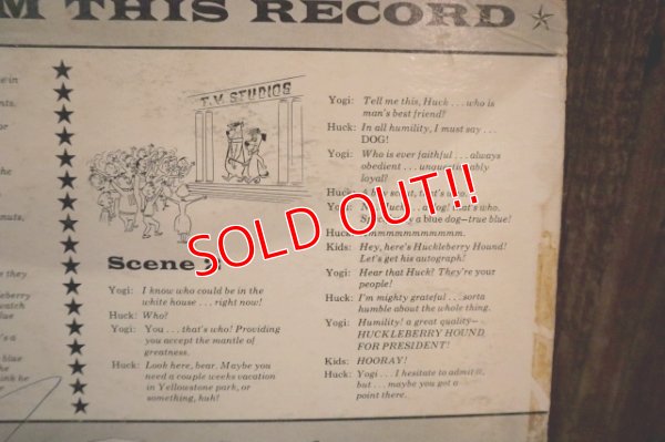 画像11: ct-250405-02 Huckleberry Hound for PREDIDENT 1960 LE Record