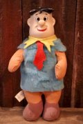 ct-250404-33 Fred Flintsotne / Knickerbocker 1960's Rubber Face Doll