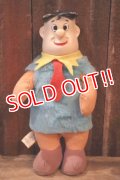 ct-250404-33 Fred Flintsotne / Knickerbocker 1960's Rubber Face Doll