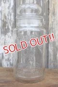 ct-250401-06 PLANTERS / MR.PEANUT 1981 75th Anniversary Glass Jar