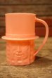 画像1: ct-240301-16 PLANTERS / MR.PEANUT 1950's Plastic Mug (Pink) (1)