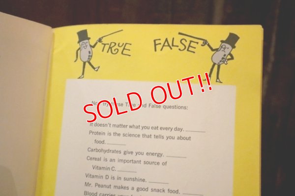 画像8: ct-250404-07 PLANTERS / 1970 MR.PENUT'S GUIDE TO NUTRITION