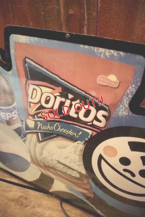 画像7: nt-250503-01 Doritos & PEPSI 2001 Lighted Sign