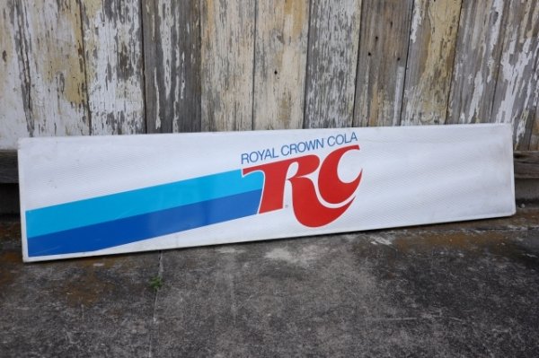 画像1: dp-250319-04 RC ROYAL CROWN COLA 1980's Metal Sign
