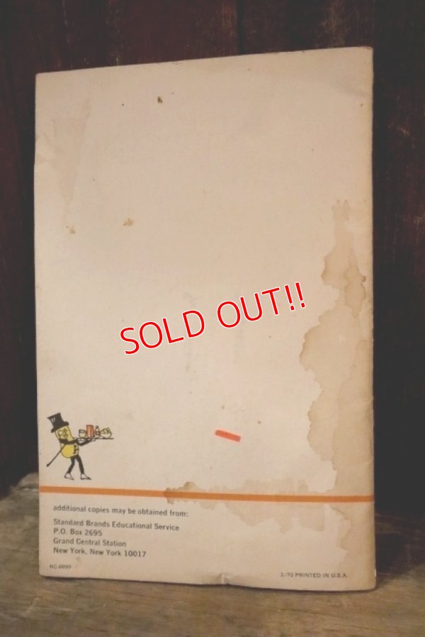 画像9: ct-250404-07 PLANTERS / 1970 MR.PENUT'S GUIDE TO NUTRITION