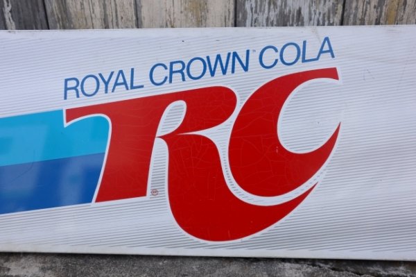 画像2: dp-250319-04 RC ROYAL CROWN COLA 1980's Metal Sign
